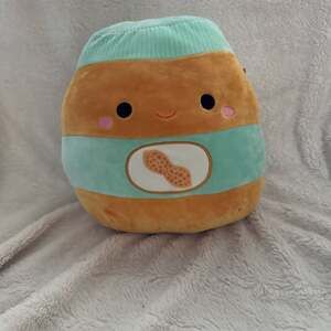 Squishmallows 10” Antoine the Peanut Butter Jar Food Plush